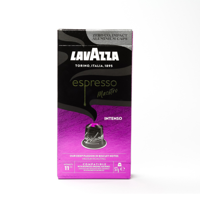 Cápsulas Espresso Maestro Intenso Lavazza 10 unidades